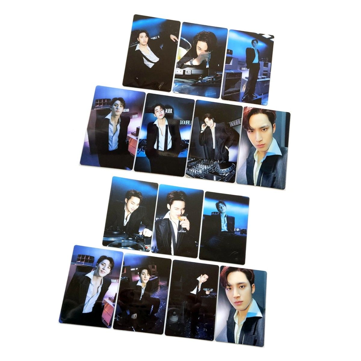 SEVENTEEN C×M DOUBLE UP フォトカード A ver B ver ミンギュ 14枚