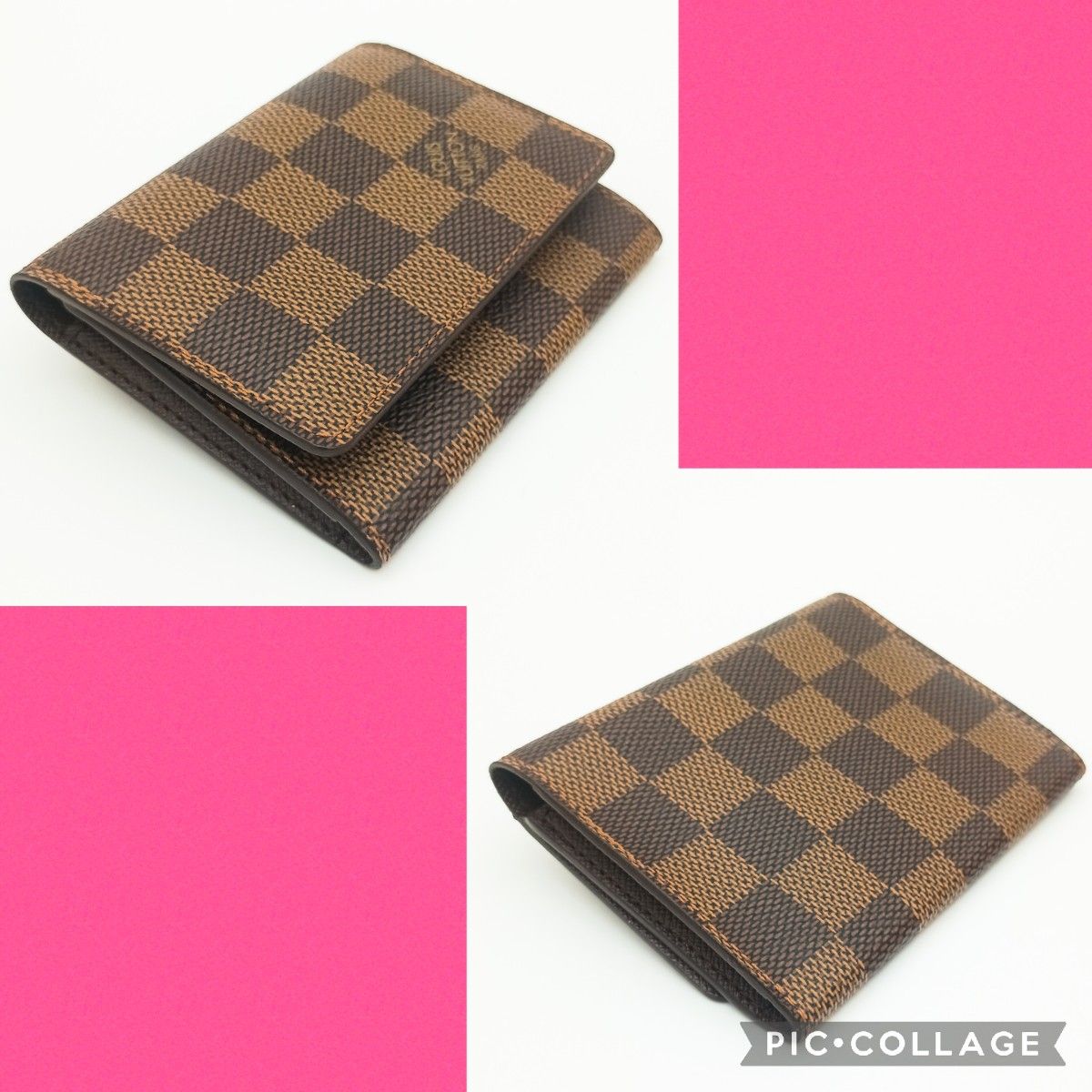 美品SS】ルイヴィトン ダミエ カルトドゥヴィジット 名刺入れ カード