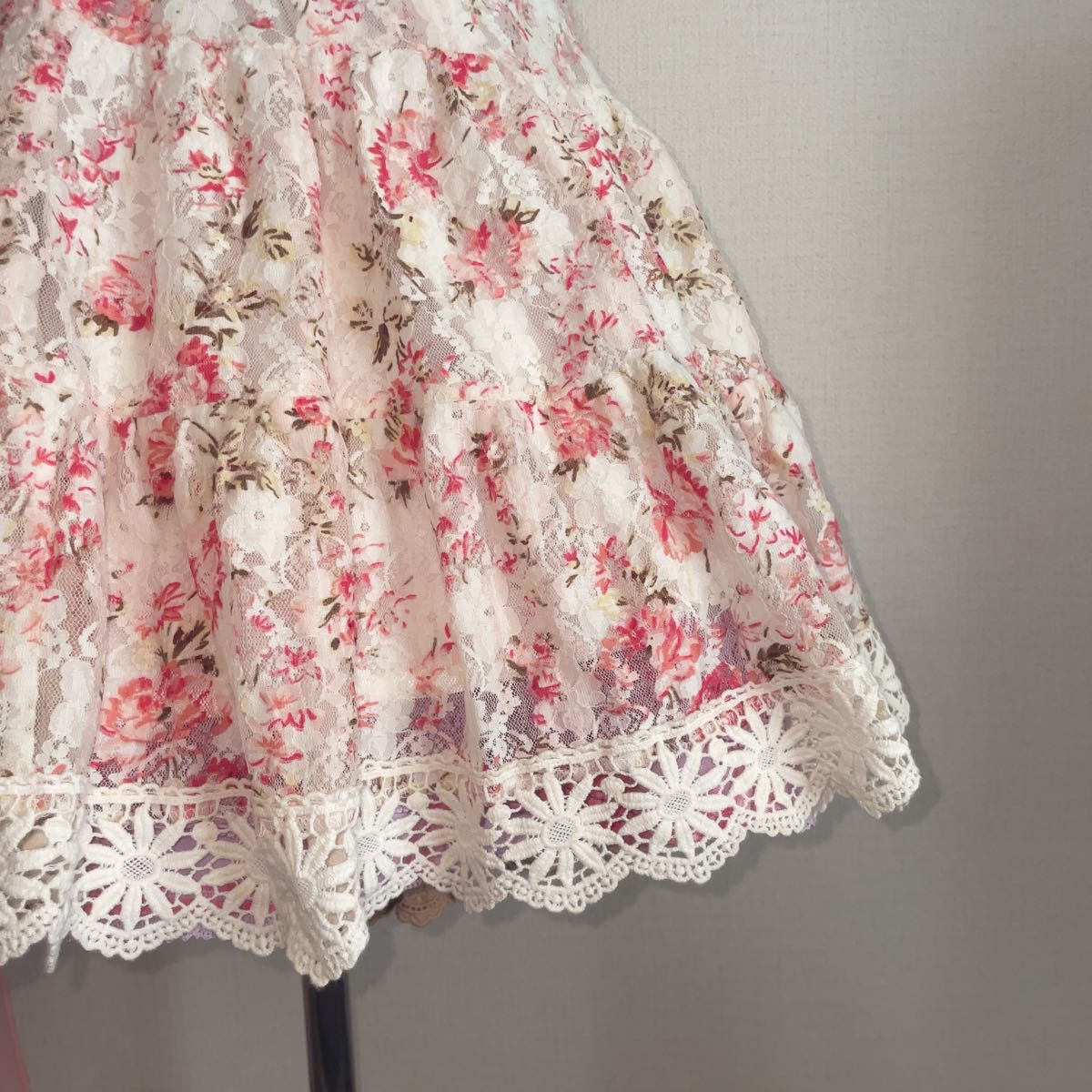 激レア 当時物】LIZ LISA リズリサ パワーネット 花柄ワンピース 姫