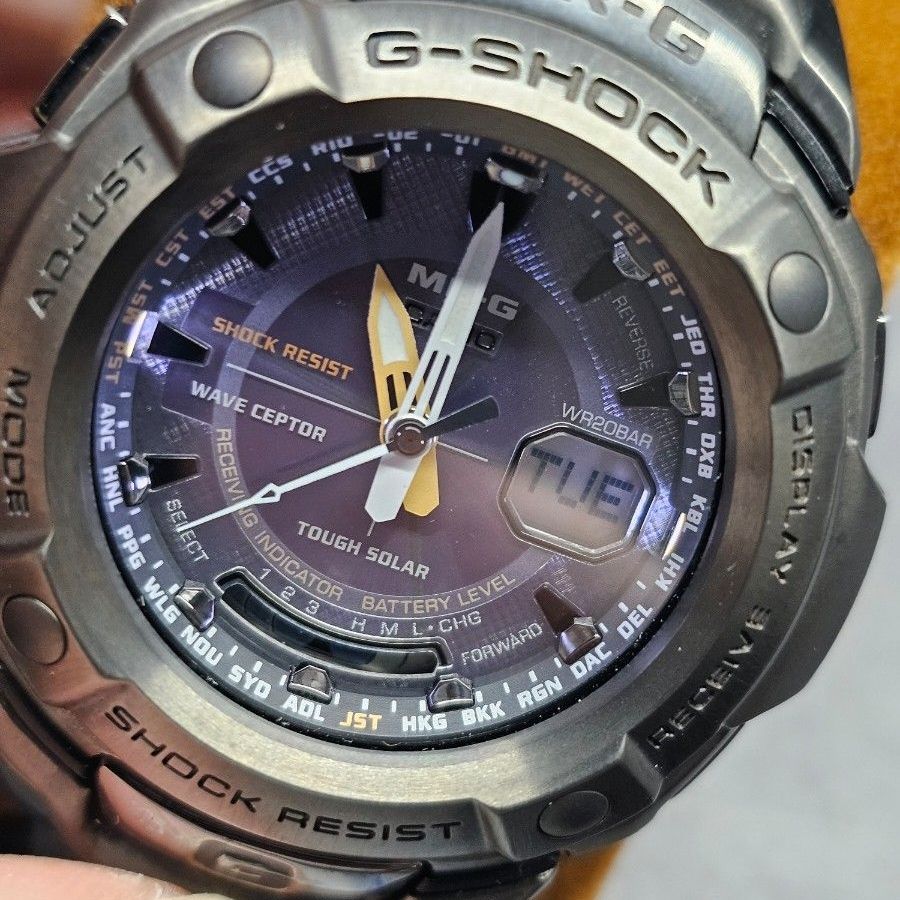 CASIO G-SHOCK MRG-3000DJ チタン 電波ソーラー｜Yahoo!フリマ（旧