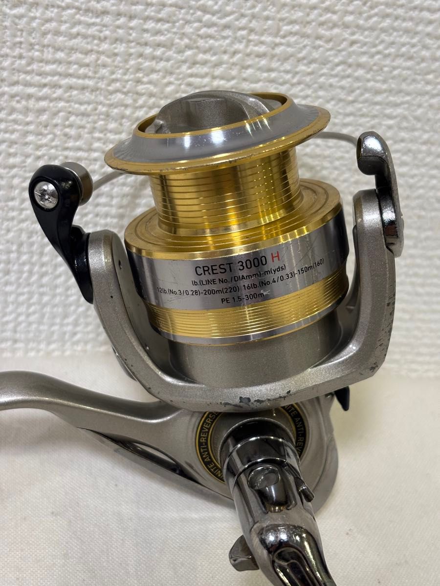 ダイワ スピニングリール CRST 3000H番 1台 LIBERTY 3000番 1台 2台