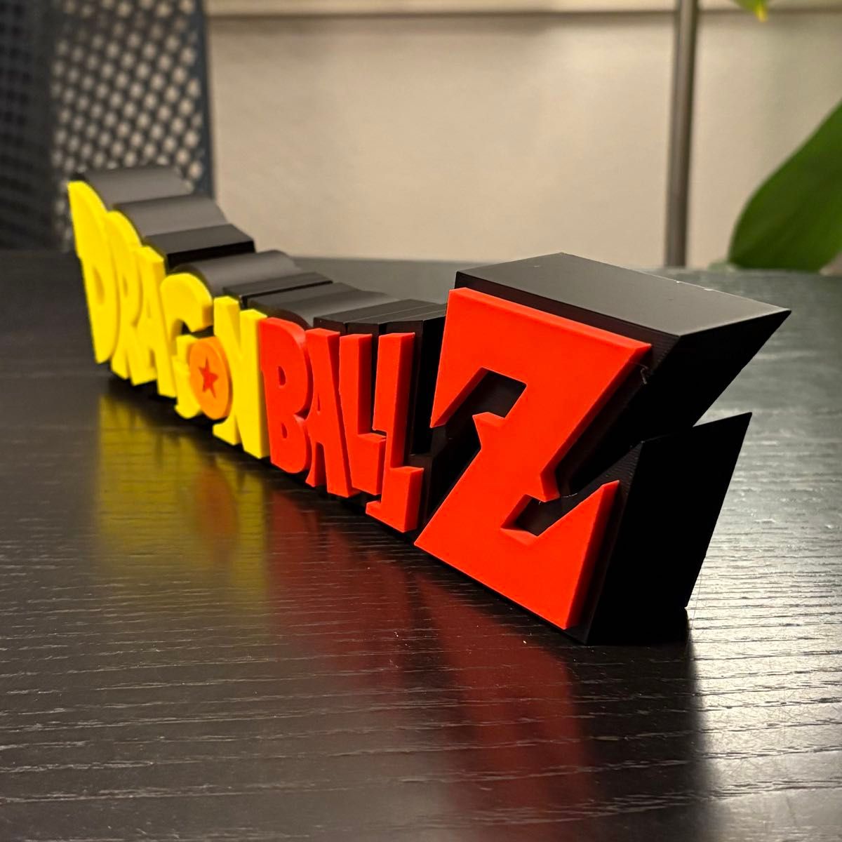 ドラゴンボールZ ロゴフィギュア ビッグサイズ 28cm アクリルスタンド