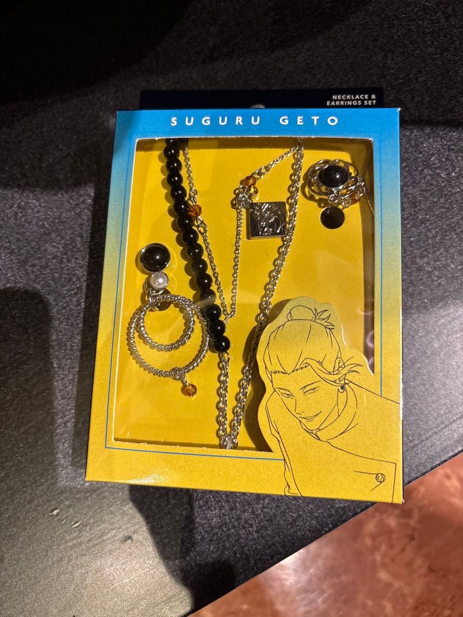 USJ 限定 呪術廻戦 夏油傑 ネックレス＆イヤリングセット｜Yahoo
