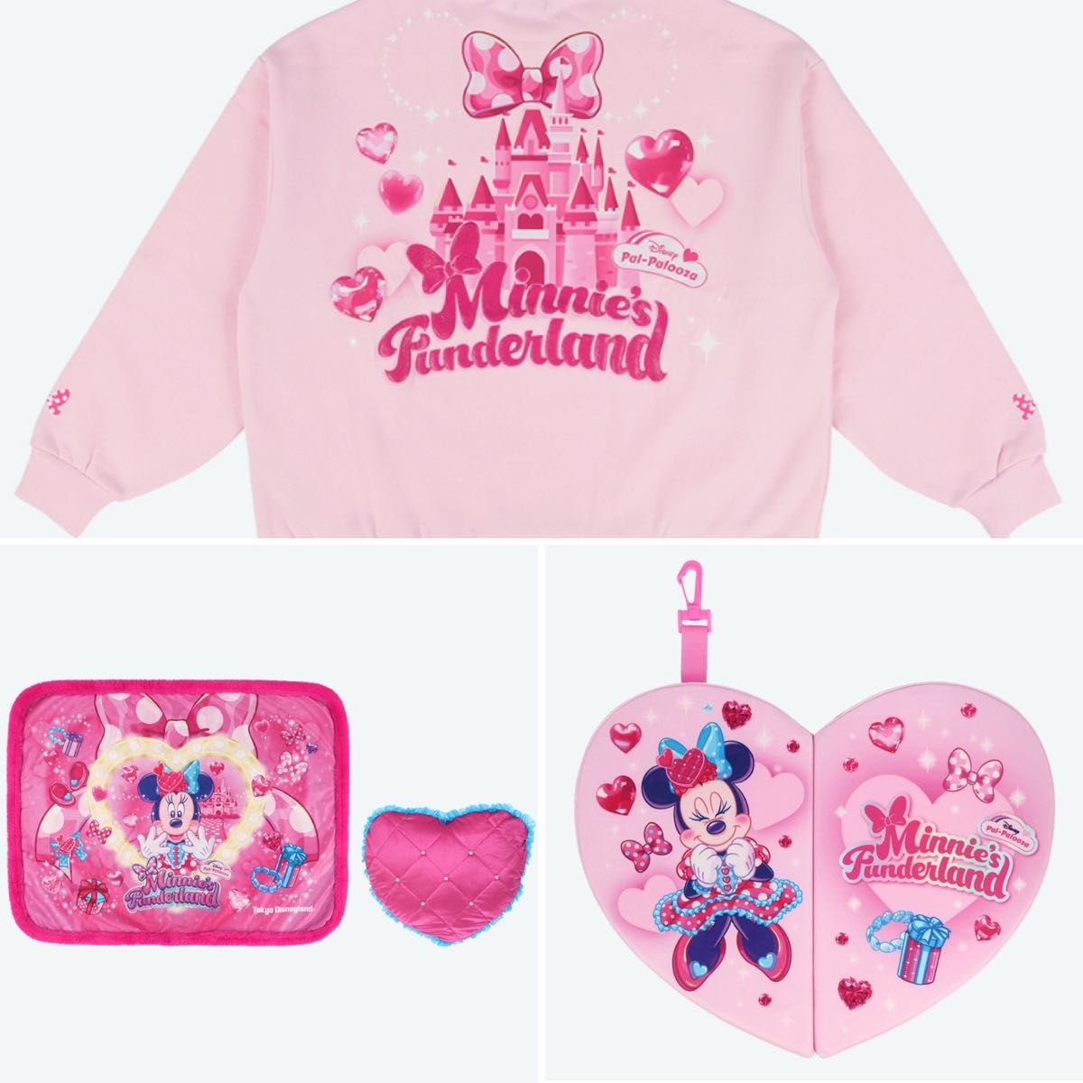 ミニパル ファンダーランド ディズニー ディズニーランド クッション