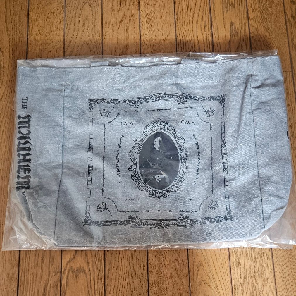 lady gaga トートバッグ グレー｜Yahoo!フリマ（旧PayPayフリマ）