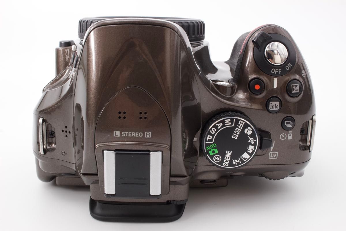 Nikon D5200 レンズキット スマホ転送 希少カラー ブロンズ 初心者に