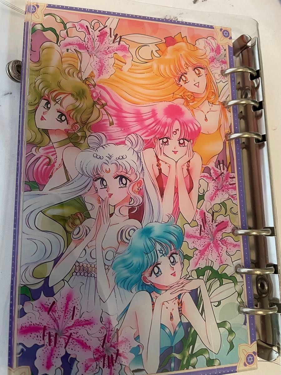 限定1点】シャカシャカノート セーラームーン A6 シール帳 バインダー