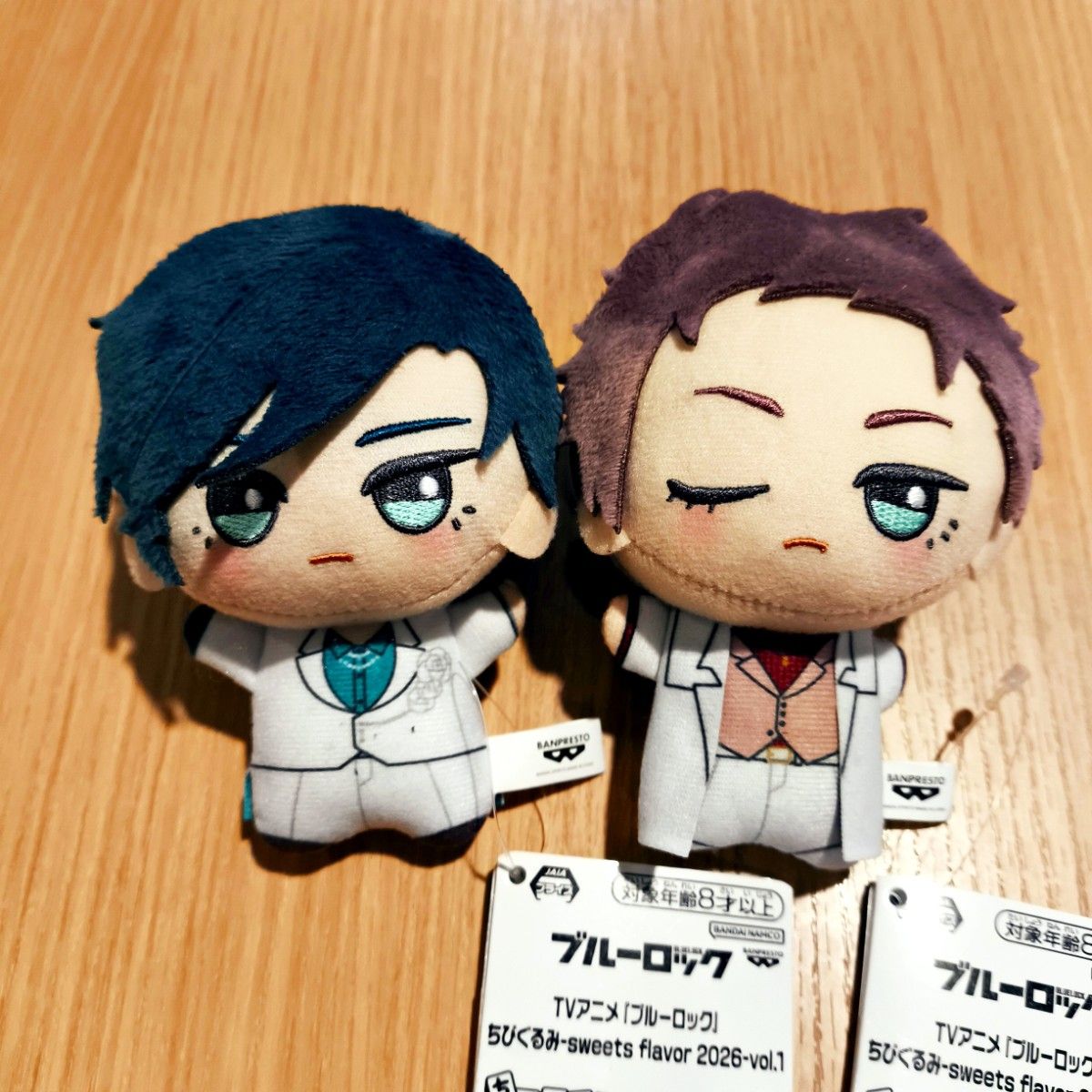 ブルーロック sweets flavor 2026 ちびぐるみ 糸師凛 糸師冴 2種セット
