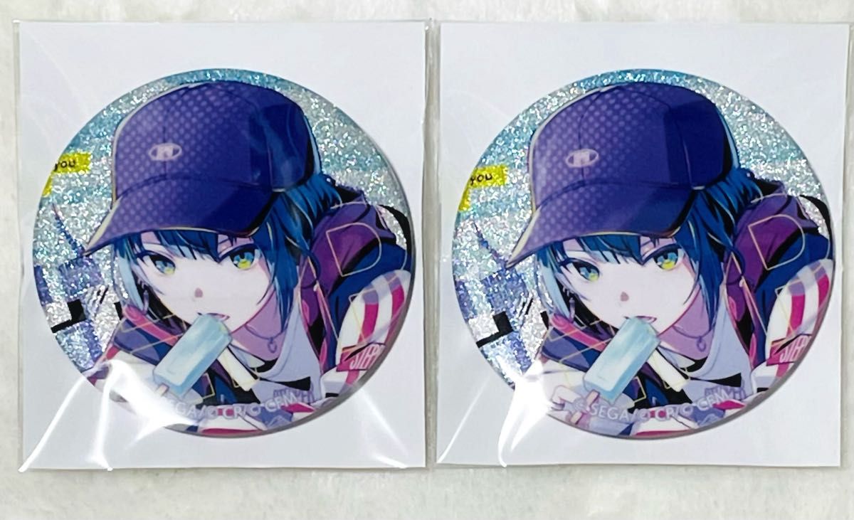 プロジェクトセカイ プロセカ グリッター缶バッジ vol 46C 桐谷遥