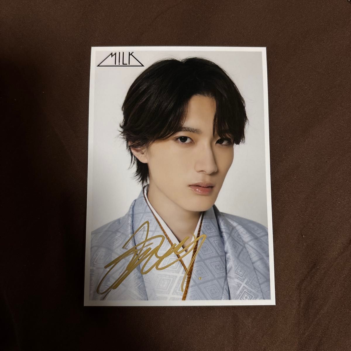 M LK 山中柔太朗 サイン 生写真 20歳生誕｜Yahoo!フリマ（旧PayPayフリマ）