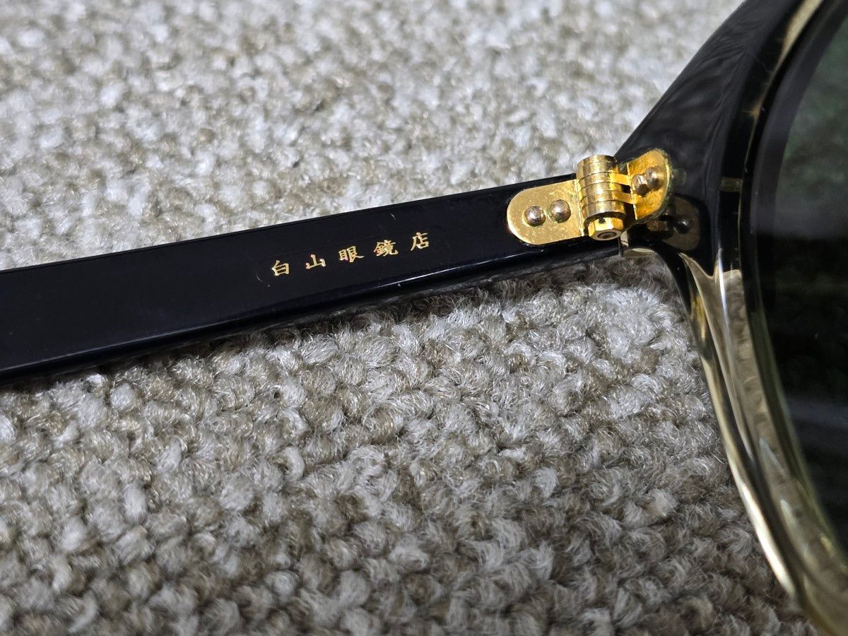 アットラスト 白山眼鏡店 TIMEWORN ATLAST ボストン サングラス BKCL