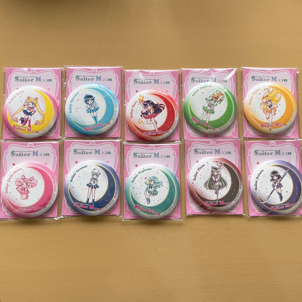 セーラームーン 缶ミラー セブン 明治 全10種 コンプリート