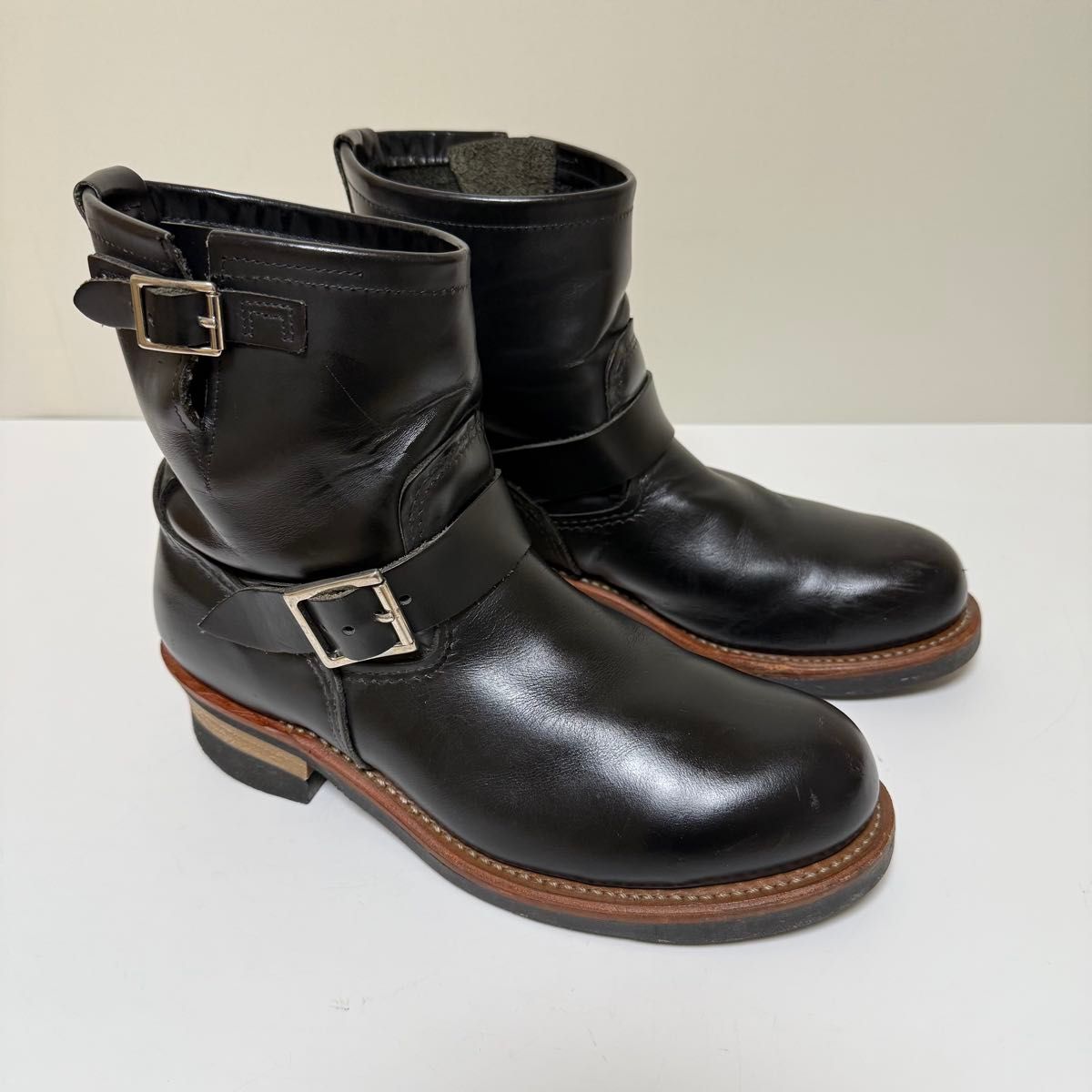 状態良好】レッドウィング ショート エンジニアブーツ 2976 27cm RED