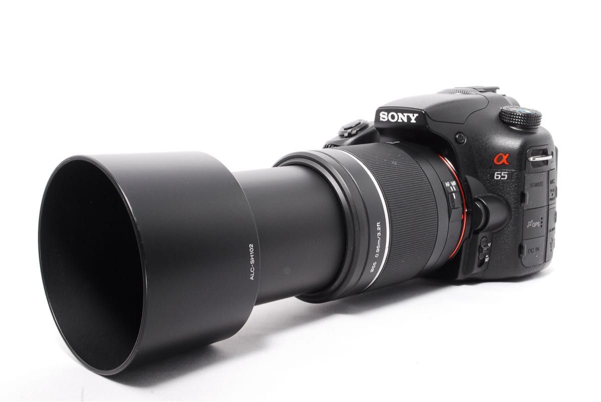 シャッター数少なめ SONY α 65 すぐ使える スマホ転送 一眼レフカメラ