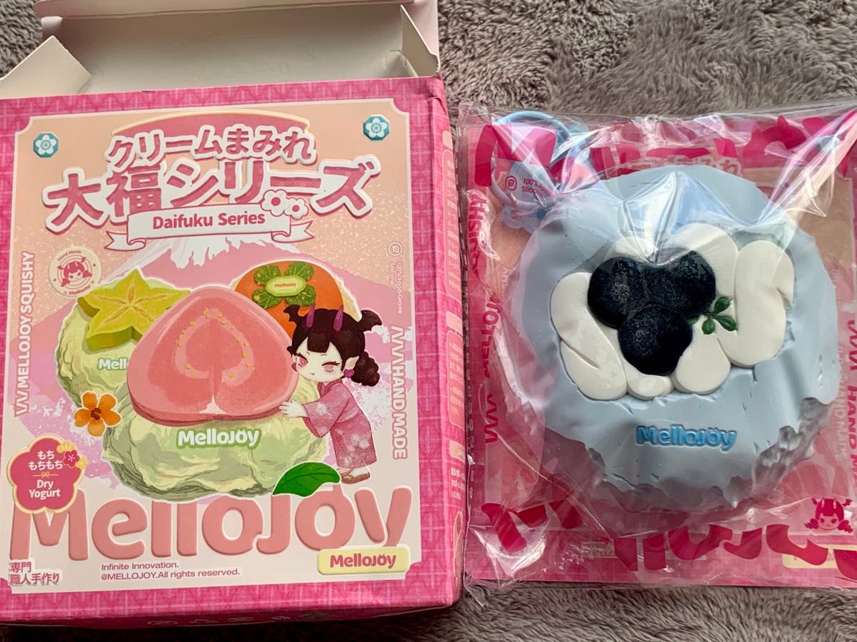 メロジョイ Mellojoy スクイーズ 大福シリーズ ブルーベリー｜Yahoo