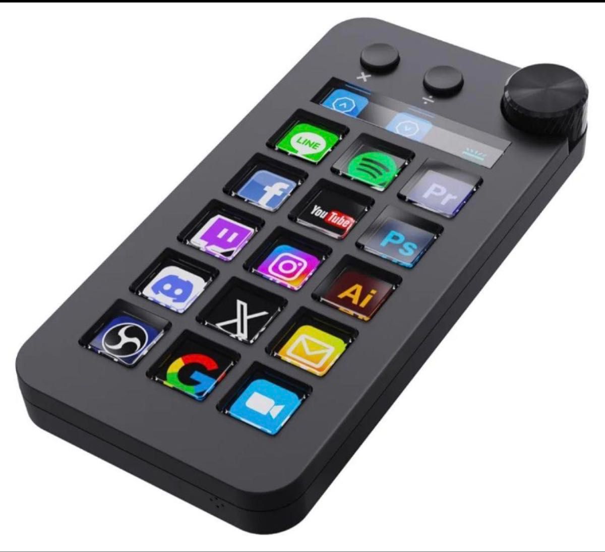 ストリームコントローラーデック ショートカットキーボード 左手