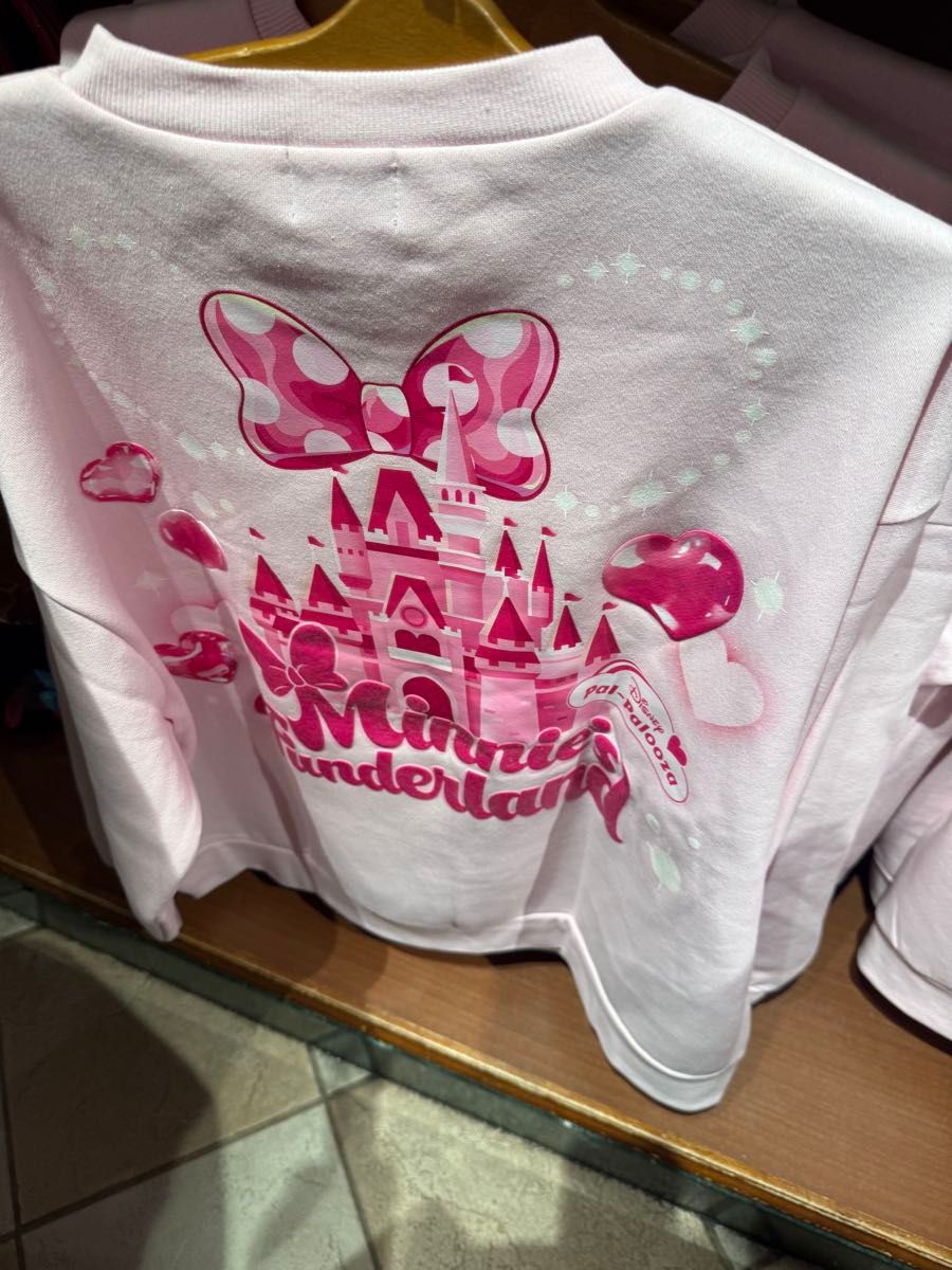 ディズニー ミニー パルパルーザ トレーナー ディズニー パルパルーザ