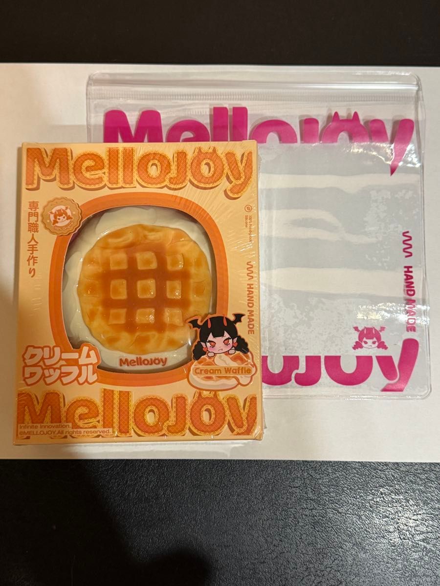 Mellojoy メロジョイ クリームワッフル まる 丸 ラウンド 新品未開封