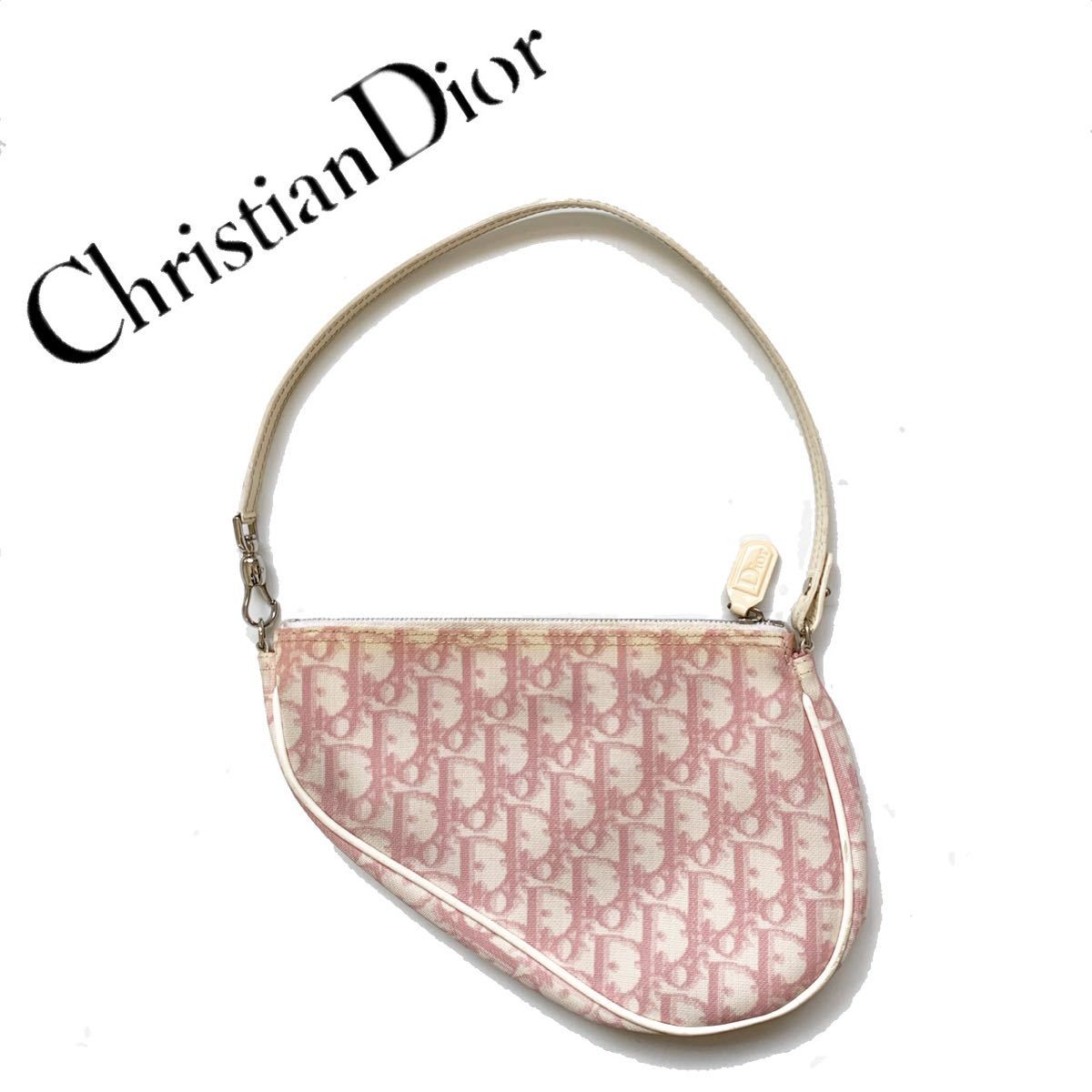 Christian Dior クリスチャンディオール サドルバッグ トロッター