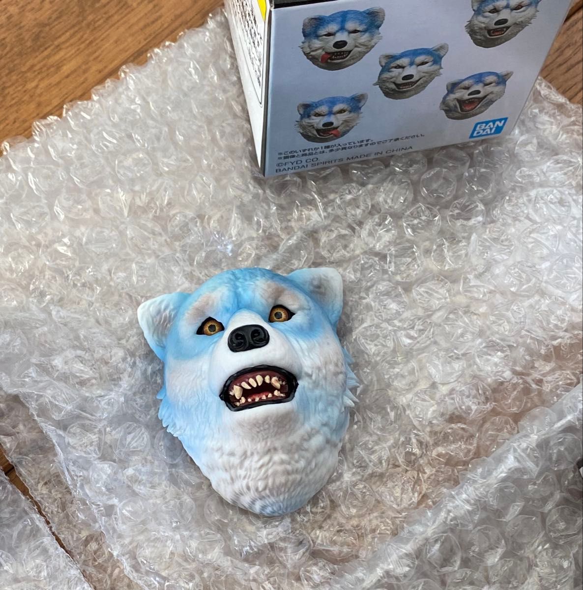 MAN WITH A MISSION 一番くじ H賞 フェイスマグネット 4種 セミ