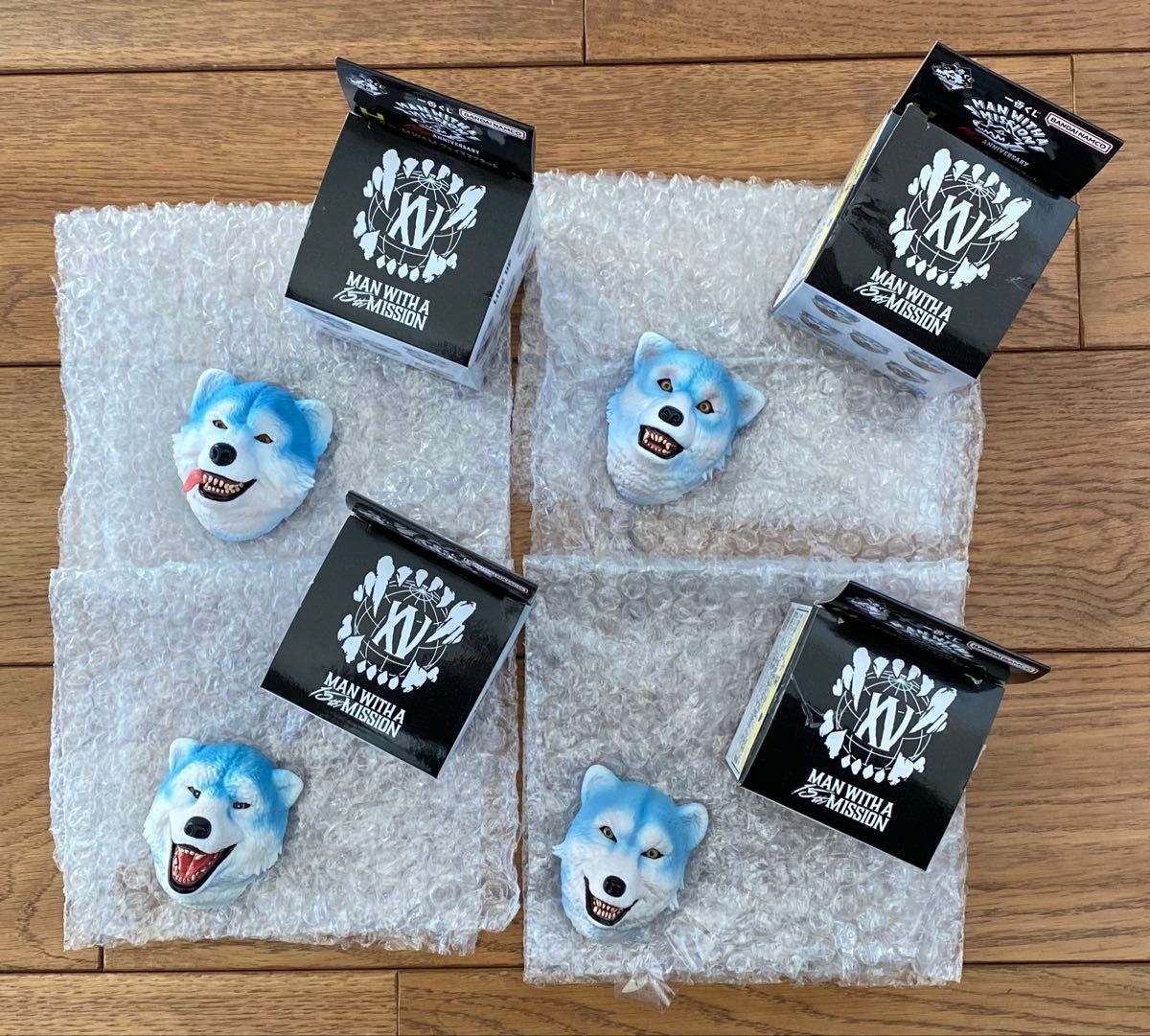 MAN WITH A MISSION 一番くじ H賞 フェイスマグネット 4種 セミ