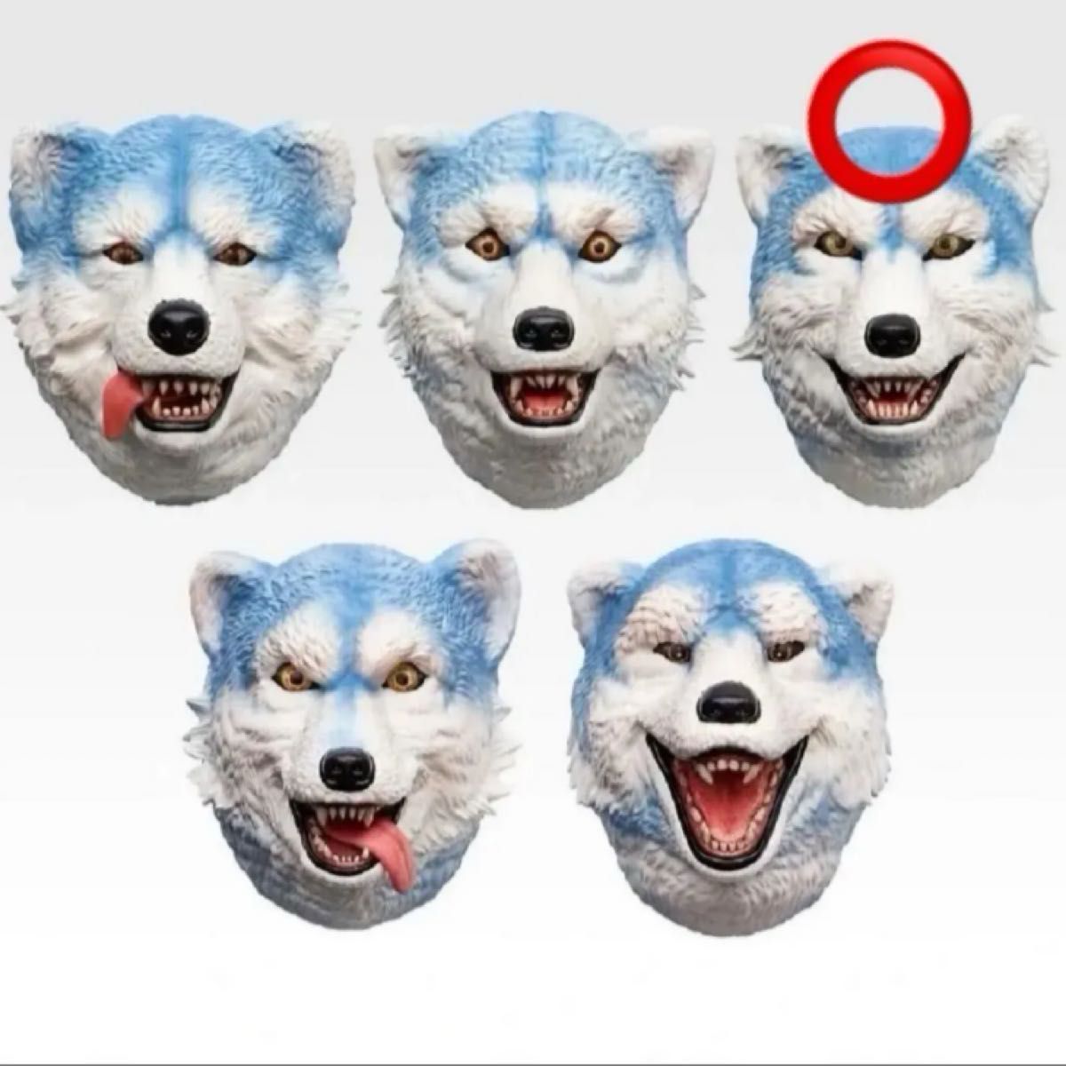 MAN WITH A MISSION 一番くじ マンウィズ H賞 フェイスマグネット