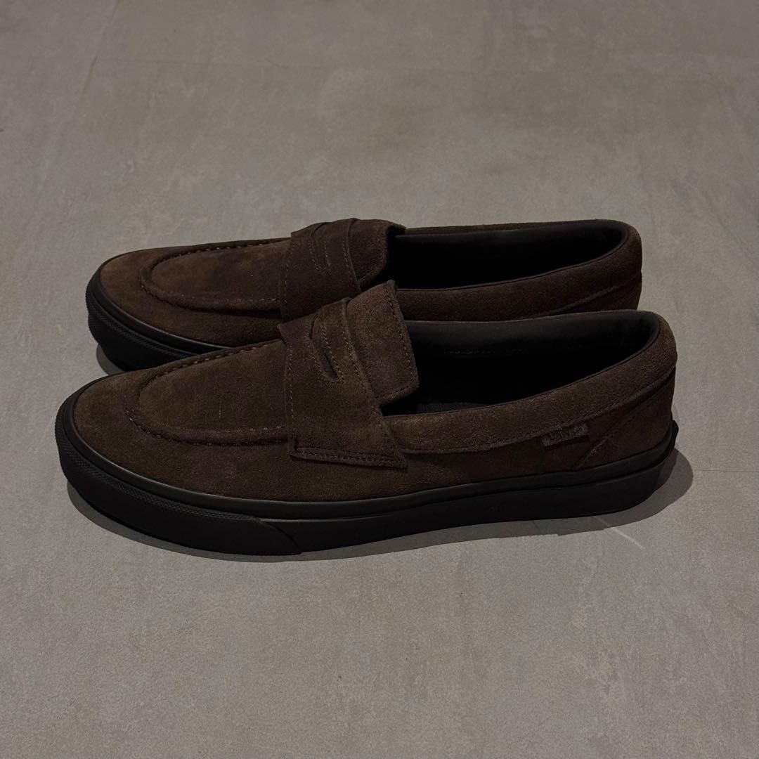 VANS バンズ ローファー V196CF CN スエード ブラウン 27 5｜Yahoo