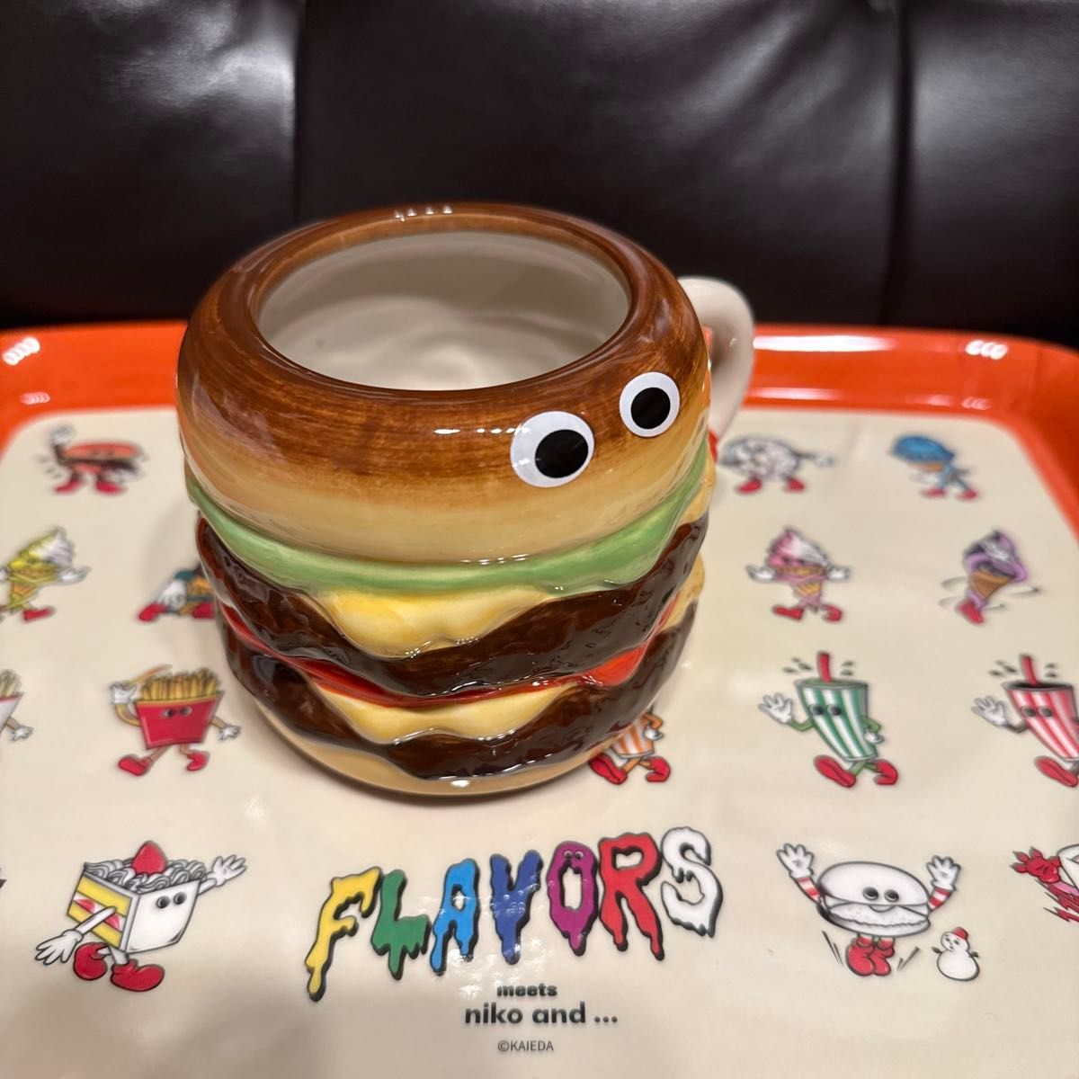 ニコアンド FLAVORS ハンバーガーマグ ドーナツマグ 2個セット