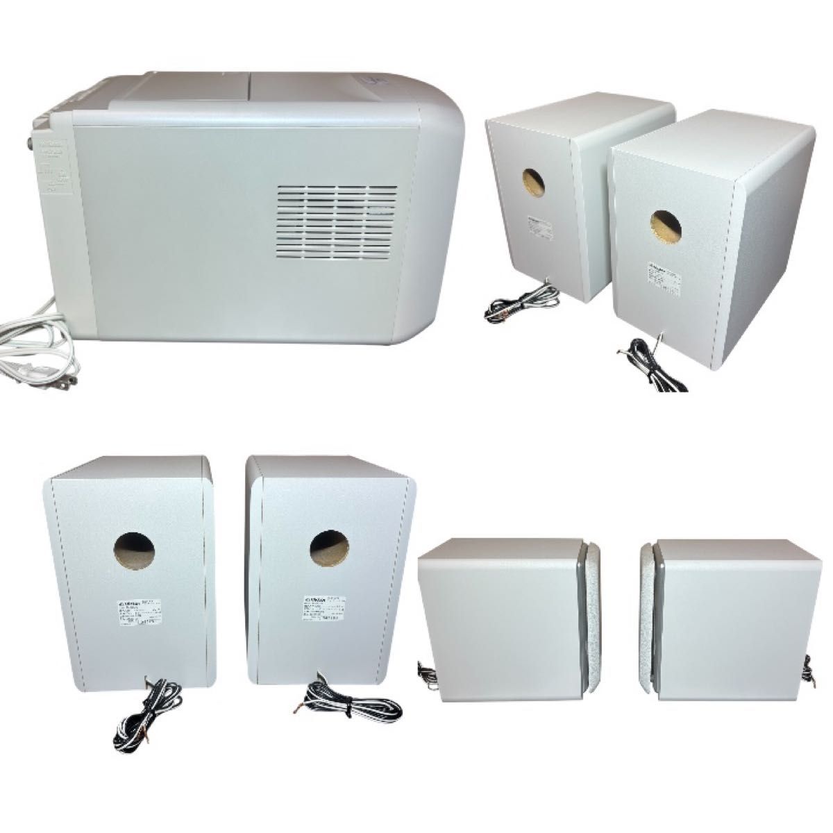 極美品】Victor CA-UXQX1-W CD MD カセットFM ミニコンポ 動作良好