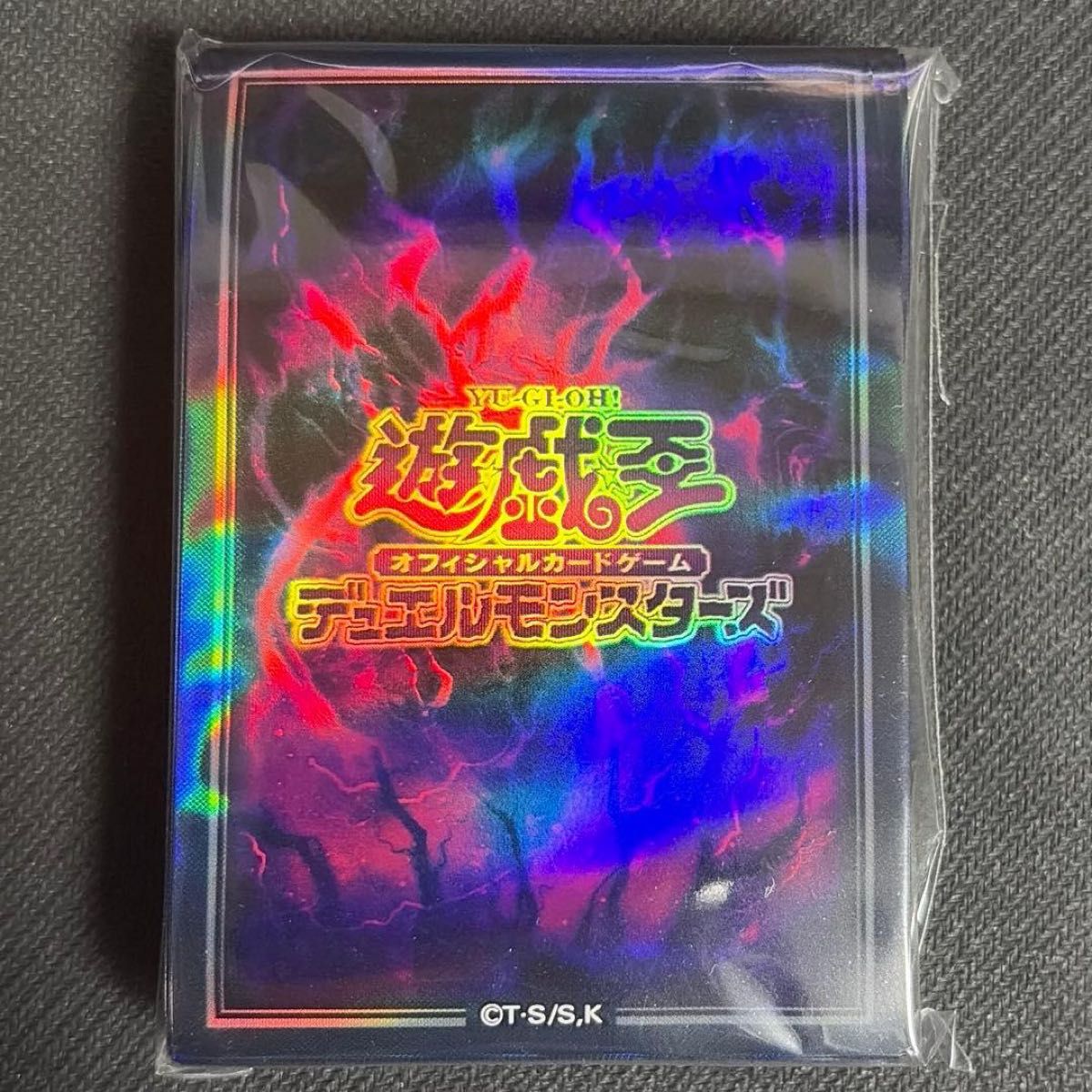 遊戯王 デュエリストカードプロテクター 六属性セット 黒 ロゴ 闇属性