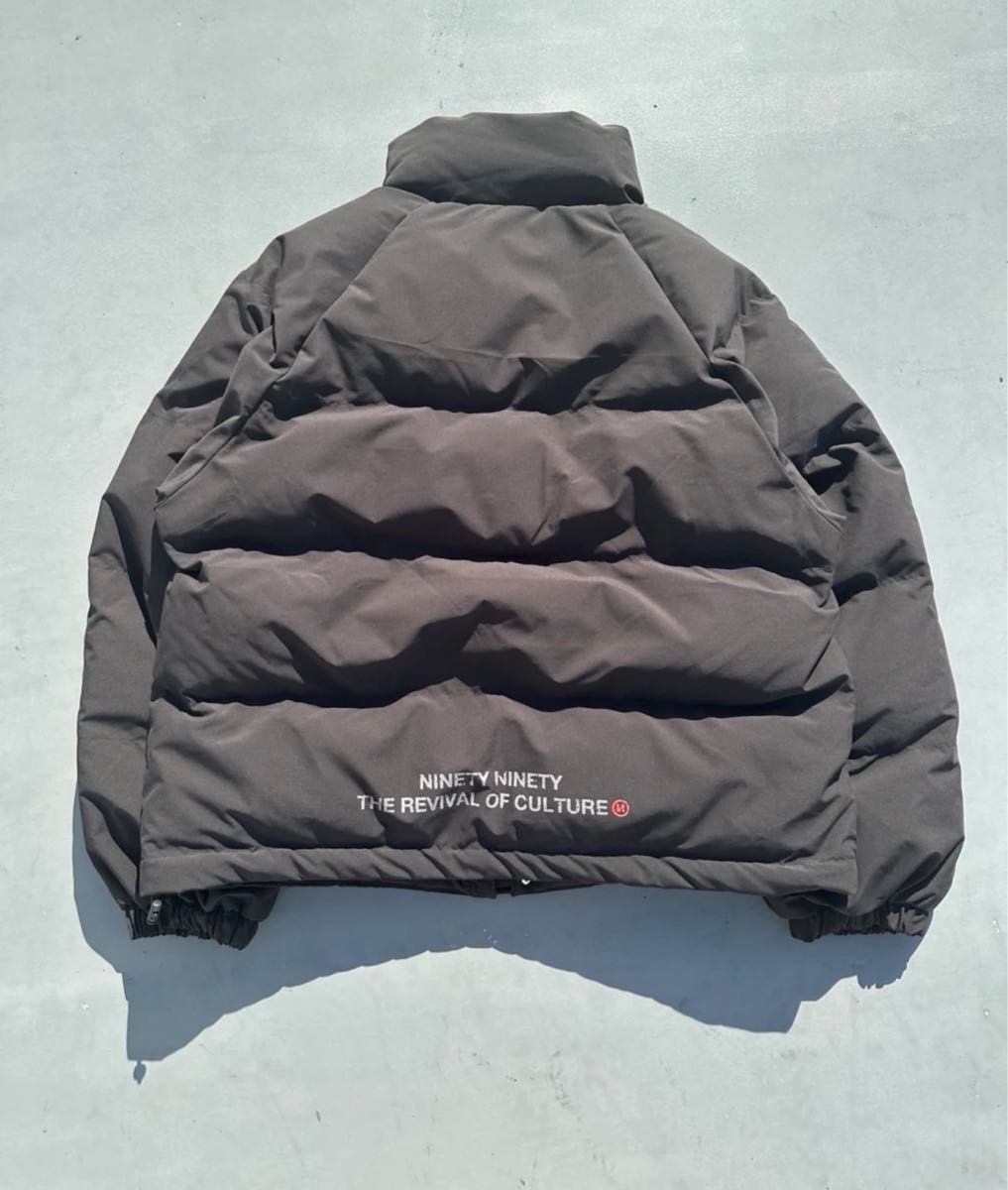 9090 90 Logo Rich Puffer Jacket ダウンジャケット Lサイズ｜Yahoo