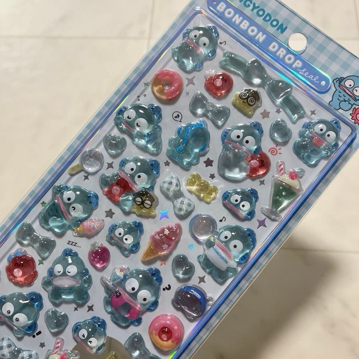 国内正規品 ボンボンドロップシール サンリオ第2弾 コンプリート 8枚