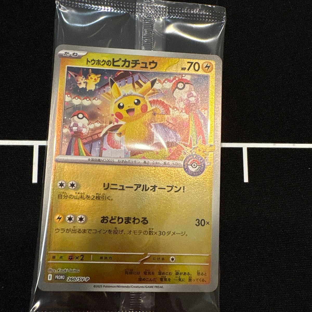 トウホクのピカチュウ プロモ 260/SV-P ポケモンカード 未開封｜Yahoo