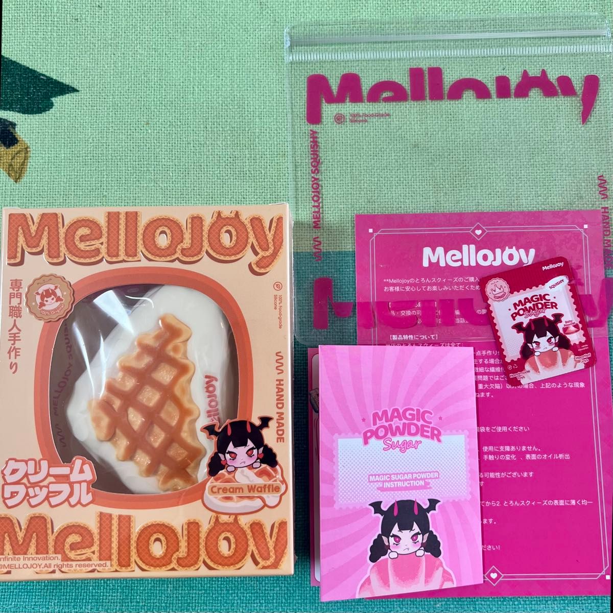 新品未開封 シュリンク付き メロジョイ Mellojoy ワッフル さんかく