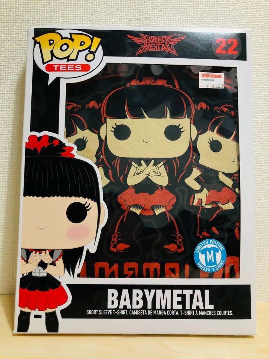 新品 FUNKO POP ROCKS BABYMETAL Tシャツ かわいい系 海外 Mサイズ