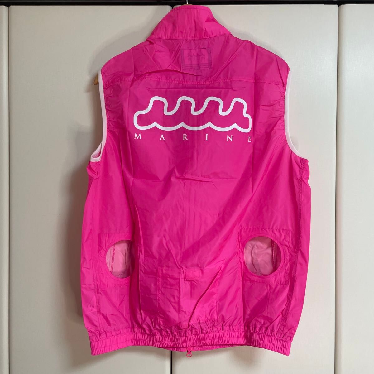 新品未使用 ムータ muta marine 空調服 ベスト 7 XL ピンク GOLF