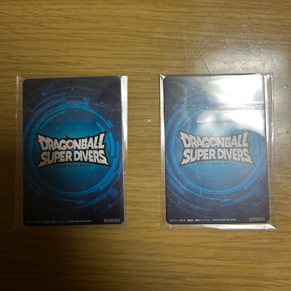 ドラゴンボールスーパーダイバーズ 賞状風優勝 準優勝 カードセット