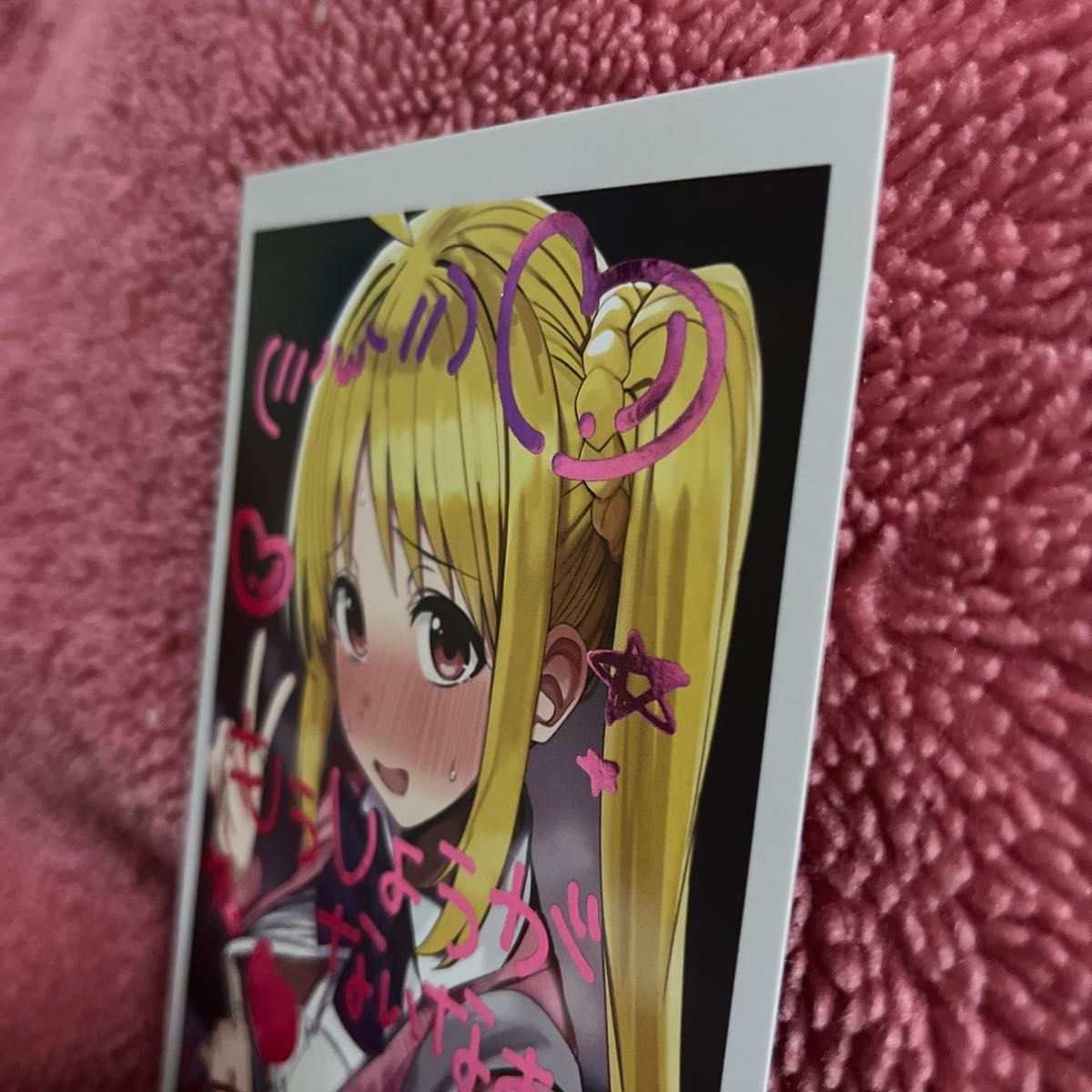 ろうか C107 チェキ風イラストカード ぼっちざろっく 虹夏 コミケ