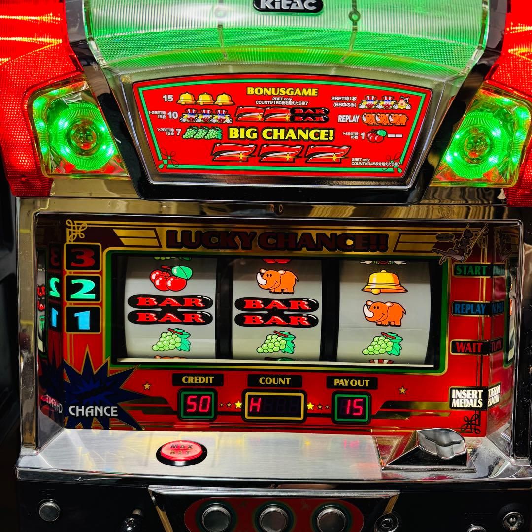 名機 5号機 ジャンキージャグラーⅢ コイン 不要機 無段階ボリューム