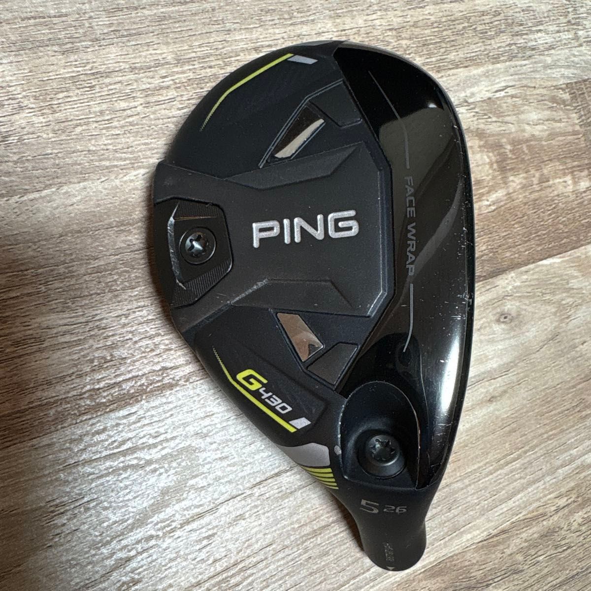 PING ピン G430 5U 26° ハイブリッド ユーティリティ UT ヘッドのみ