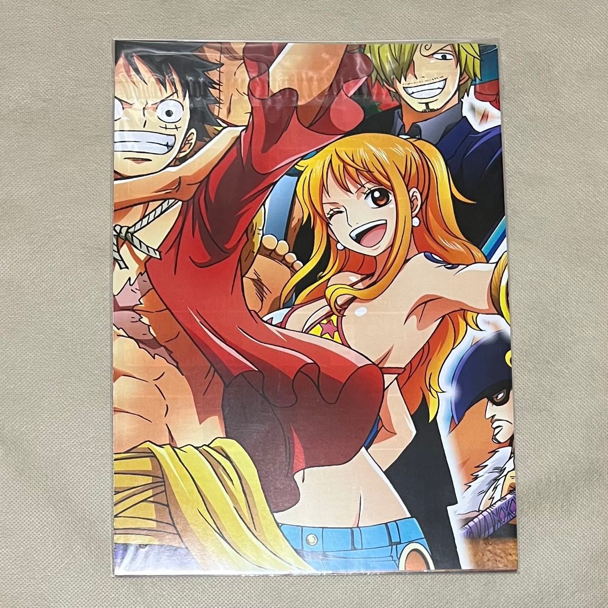 未使用 ONE PIECE ワンピース キャラクターポスター 麦わらの一味