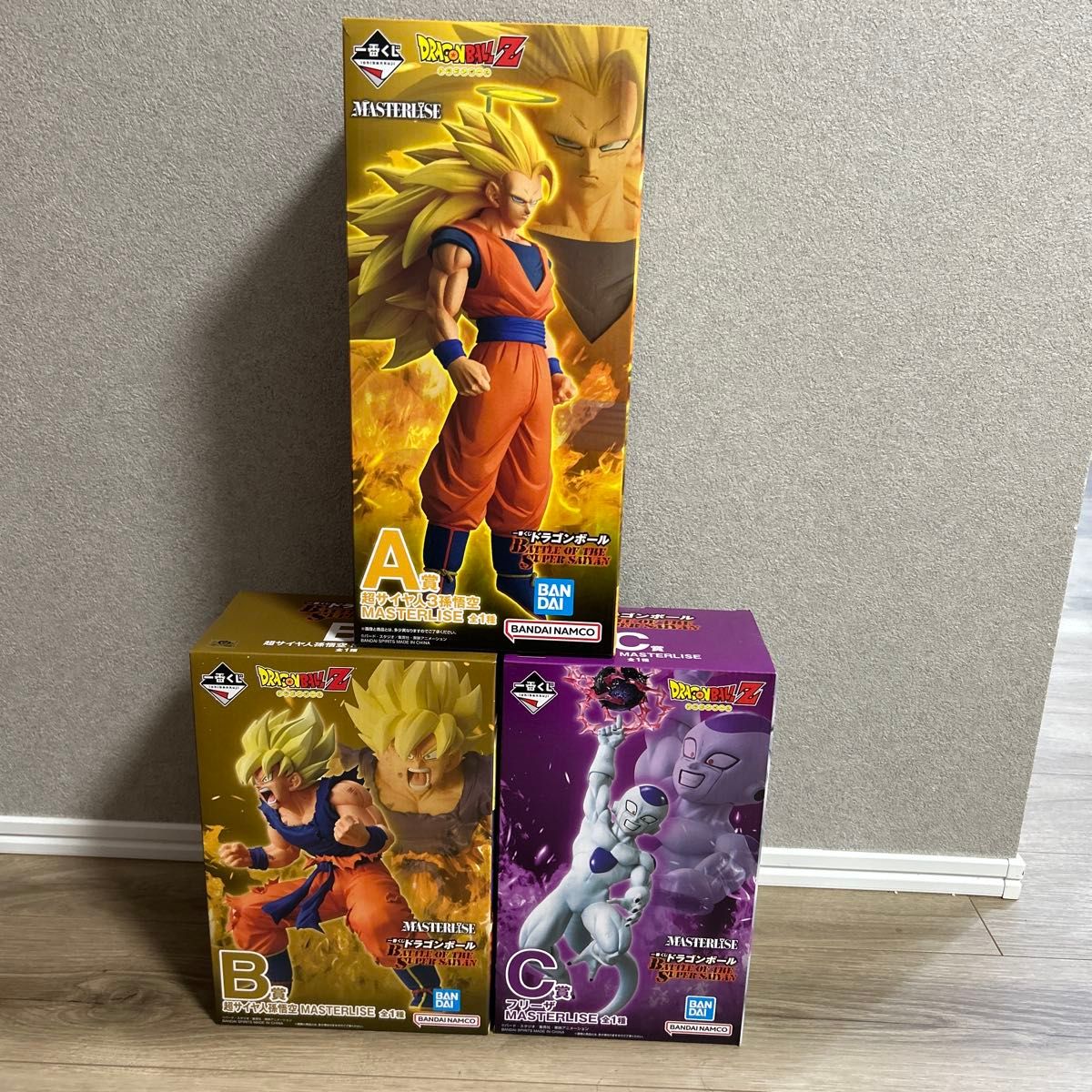 一番くじ ドラゴンボール A賞 超サイヤ人3孫悟空 B賞 超サイヤ人孫悟空