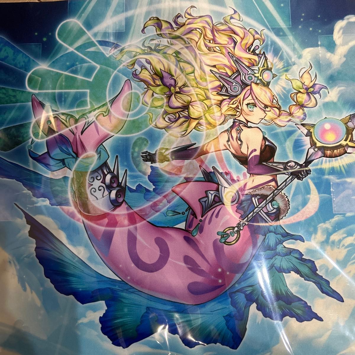 遊戯王の日限定プレイマット シャドール 影霊翼騎ウェンディクルフ