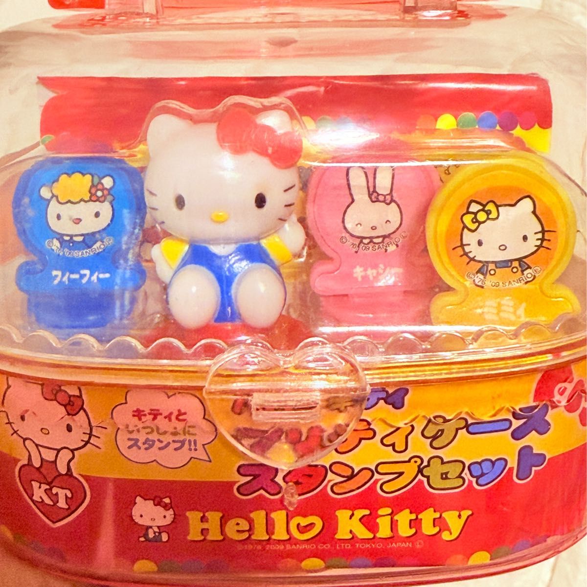 当時物】ハローキティ スタンプセット 未使用 昭和レトロ サンリオ