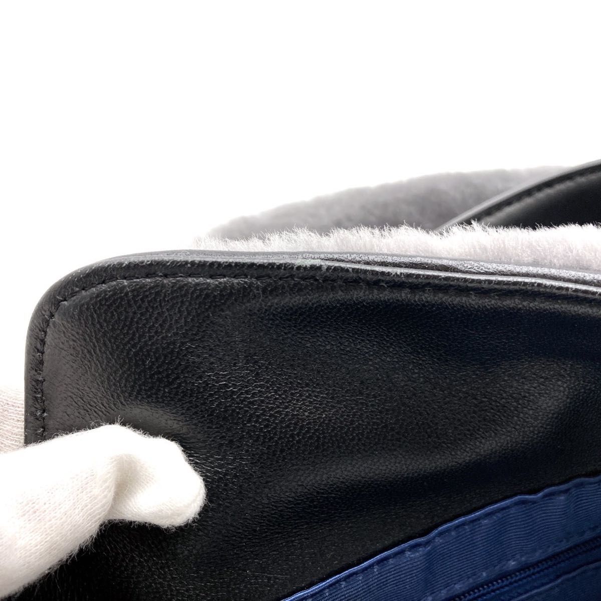 ペレリールッソ Pelley Lusso ムートン マルチウェイ ハンドバッグ