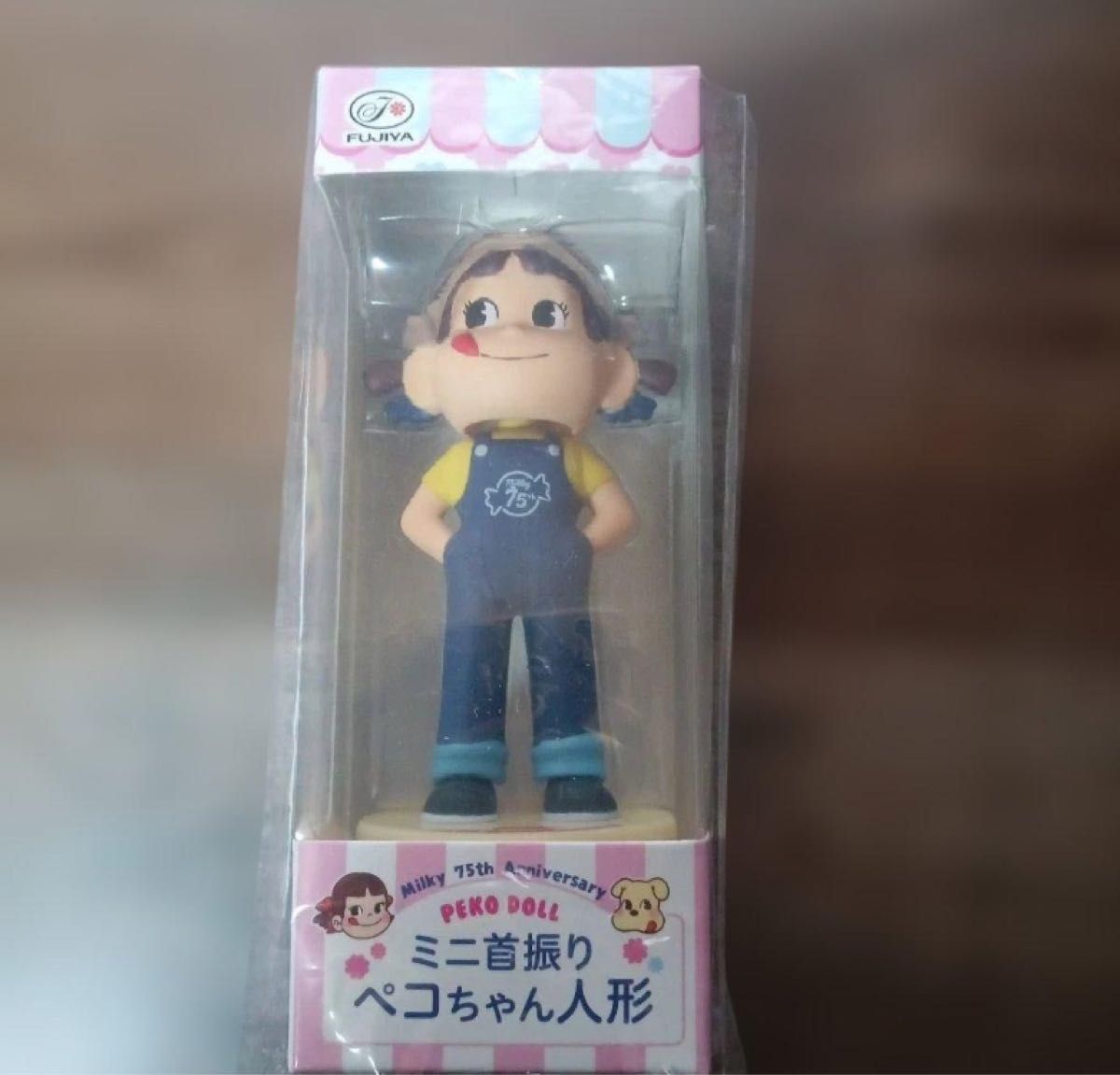 新品未開封】ミニ首振り ペコちゃん人形 75周年 75th 福袋 2026 FUJIYA