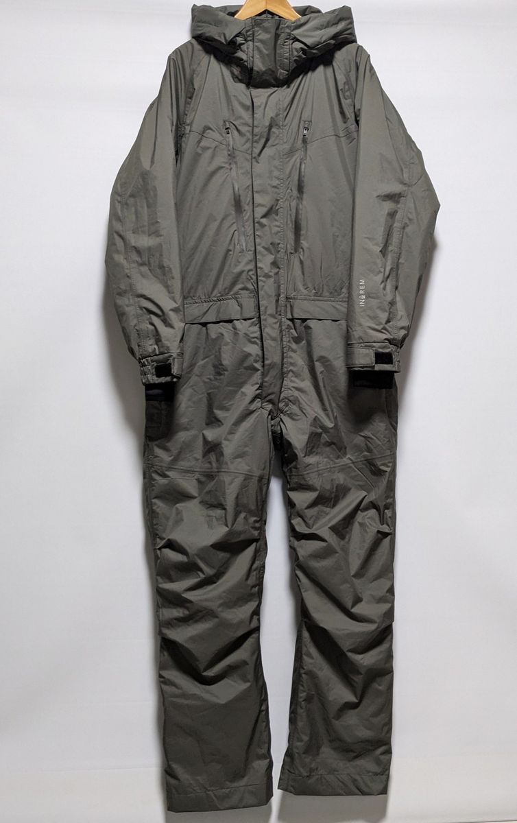 美品 ワークマン イナレム防水防寒ツナギ 中綿オーバーオール つなぎ