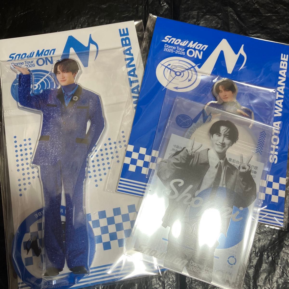 SnowMan 渡辺翔太 ON クリアステッカー アクリルスタンド Snow Man