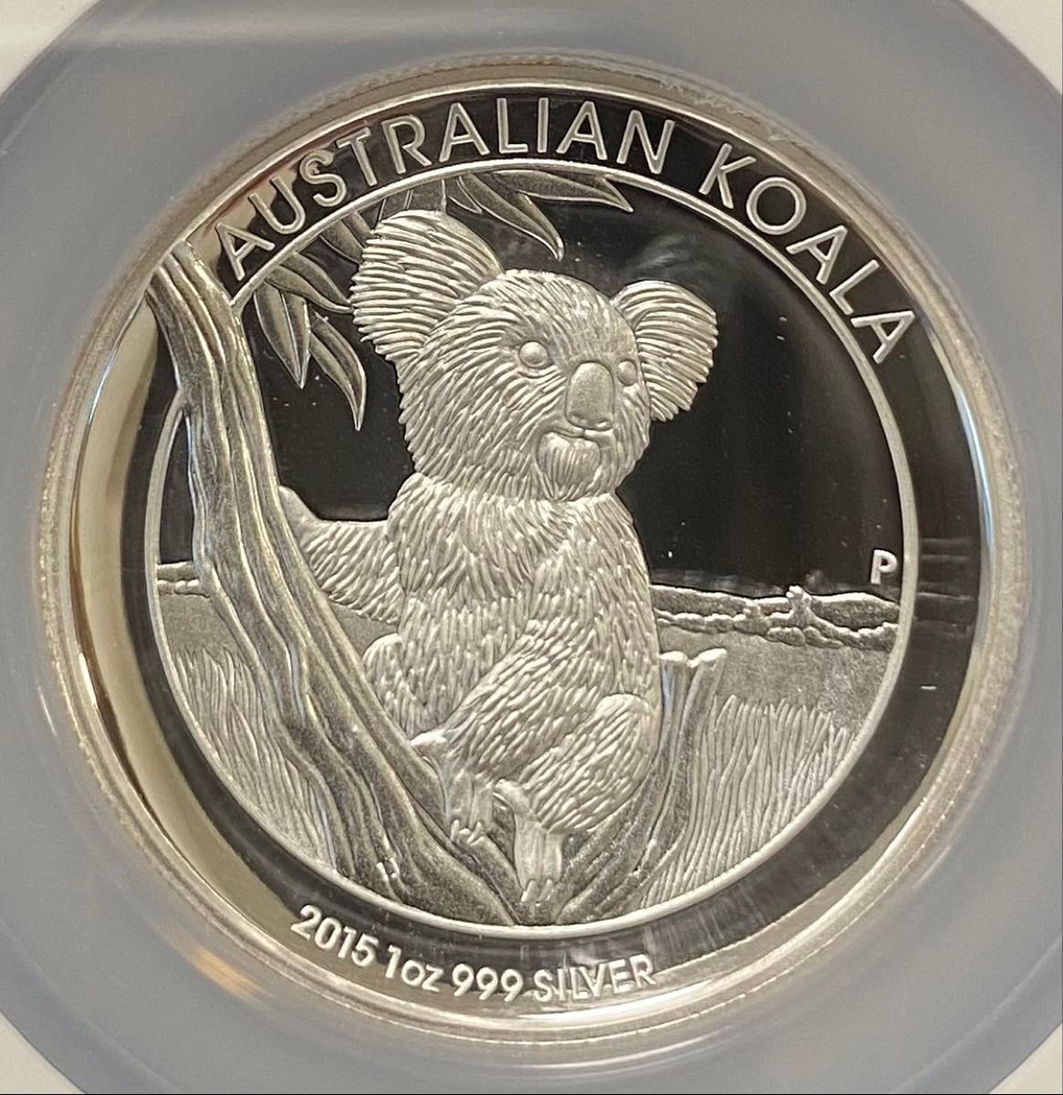最高鑑定 2015年 オーストラリア コアラ銀貨 1oz ハイレリーフ NGC