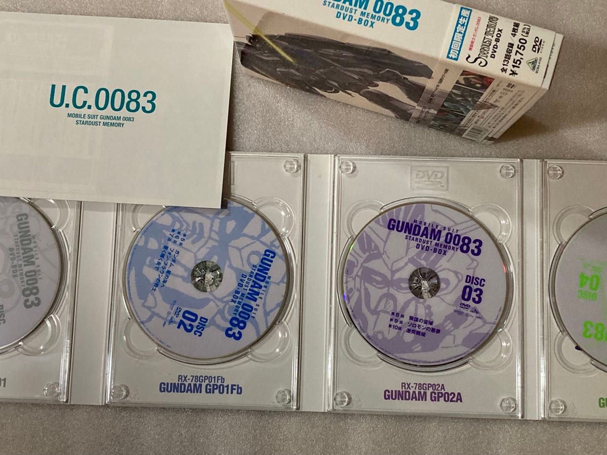 G-SELECTION 機動戦士ガンダム0083 DVD-BOX 初回限定生産品｜Yahoo